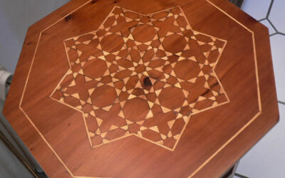 Une petite table marocaine