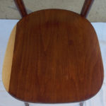 Chaise Baumann - assise sycomore ondé
